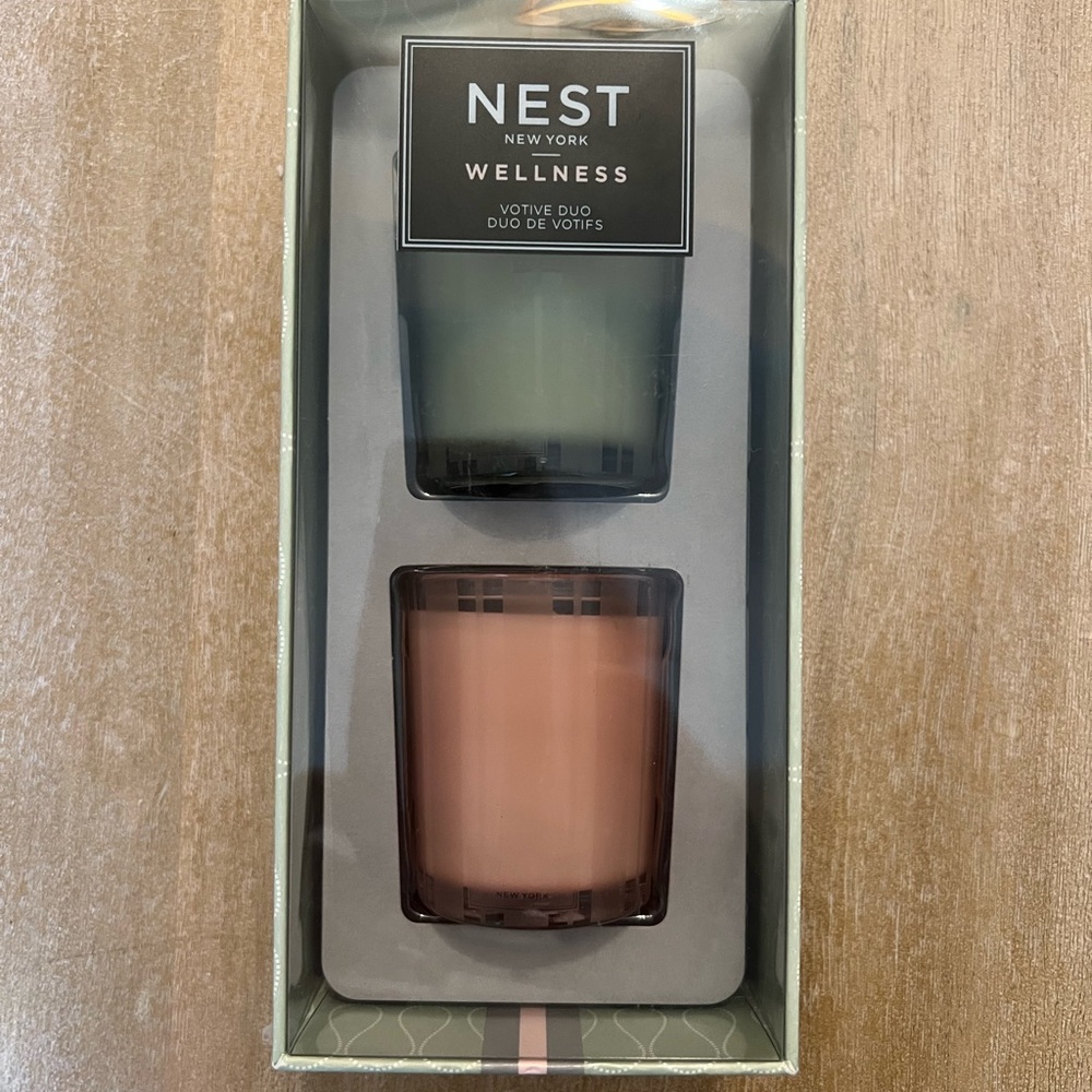 NEST New York Wellness Votive Duo